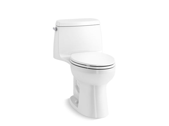 KOHLER K-30810 Santa Rosa One-piece compact elongated toilet, 1.28 gpf